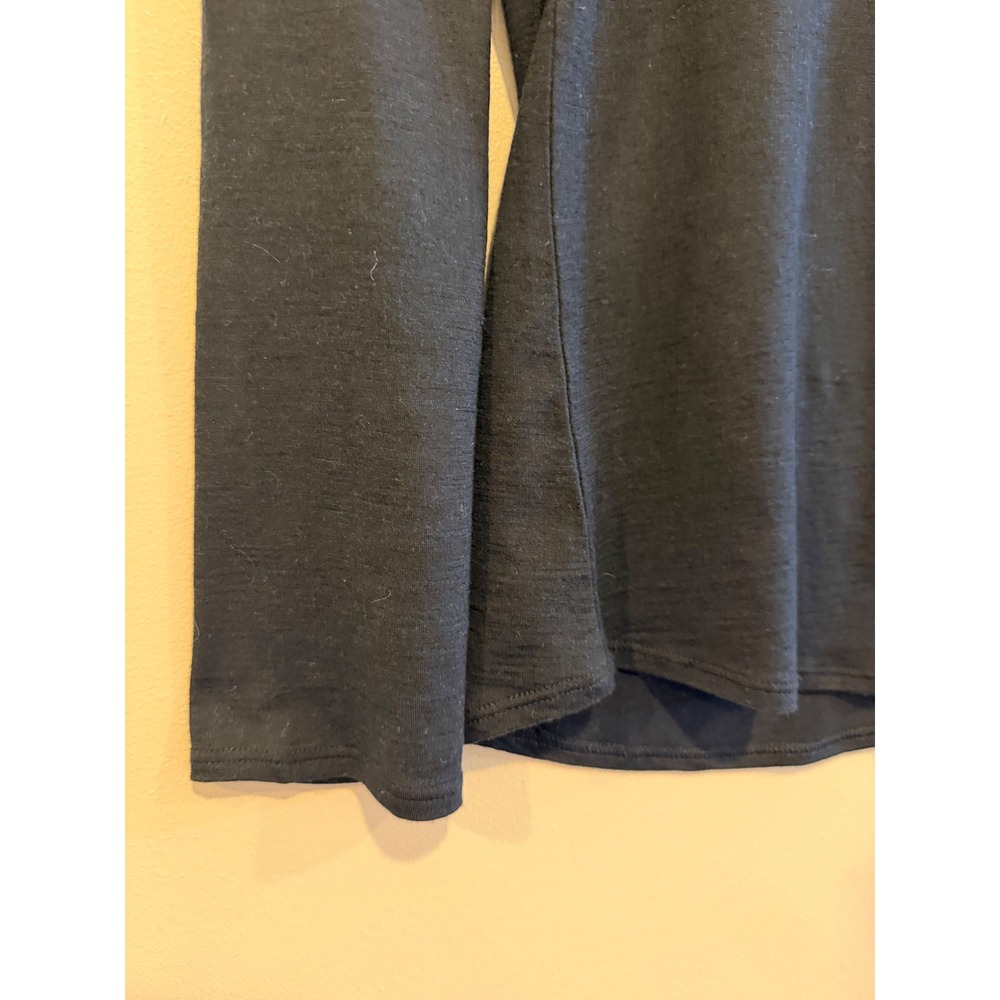 Poncho Outdoors Mens XL Blue Heather Long Sleeve Pocket Tee Performance Shirt - Picture 10 of 13